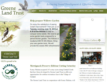 Tablet Screenshot of greenelandtrust.org